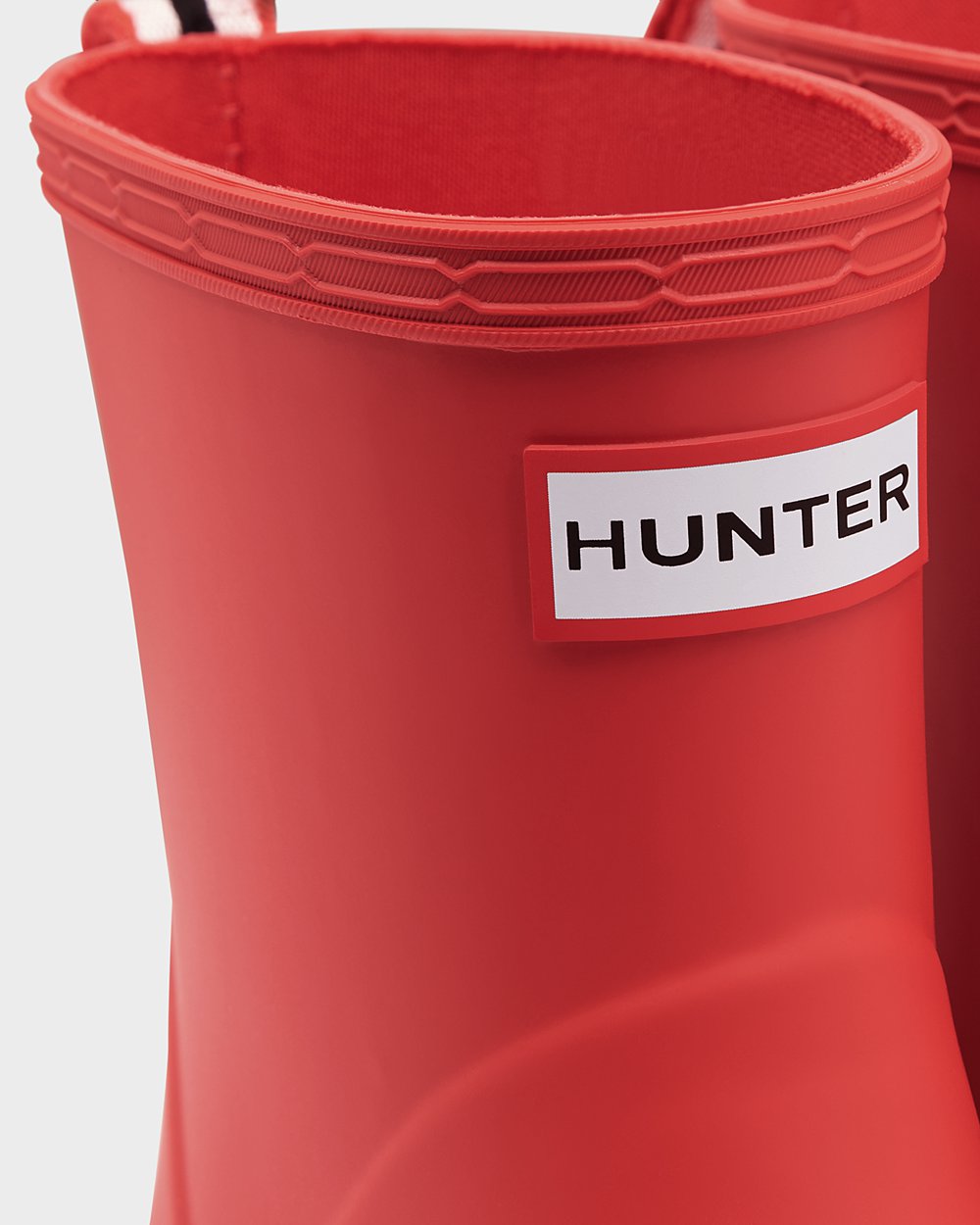 Hunter Original Short Rain Play Boots - Sale Mens Red - JGUROI365